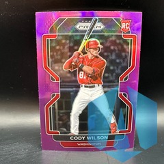 2022 Panini Prizm Cody Wilson #94 Purple Prizm Rookie Washington Nationals